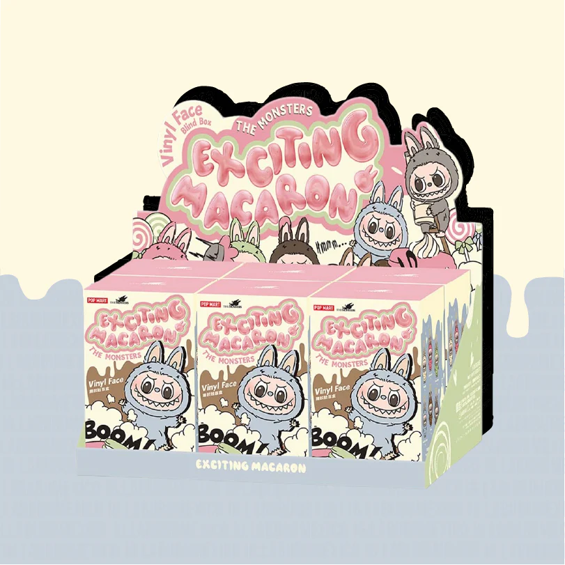 Tasty Macarons Labubu POP MART