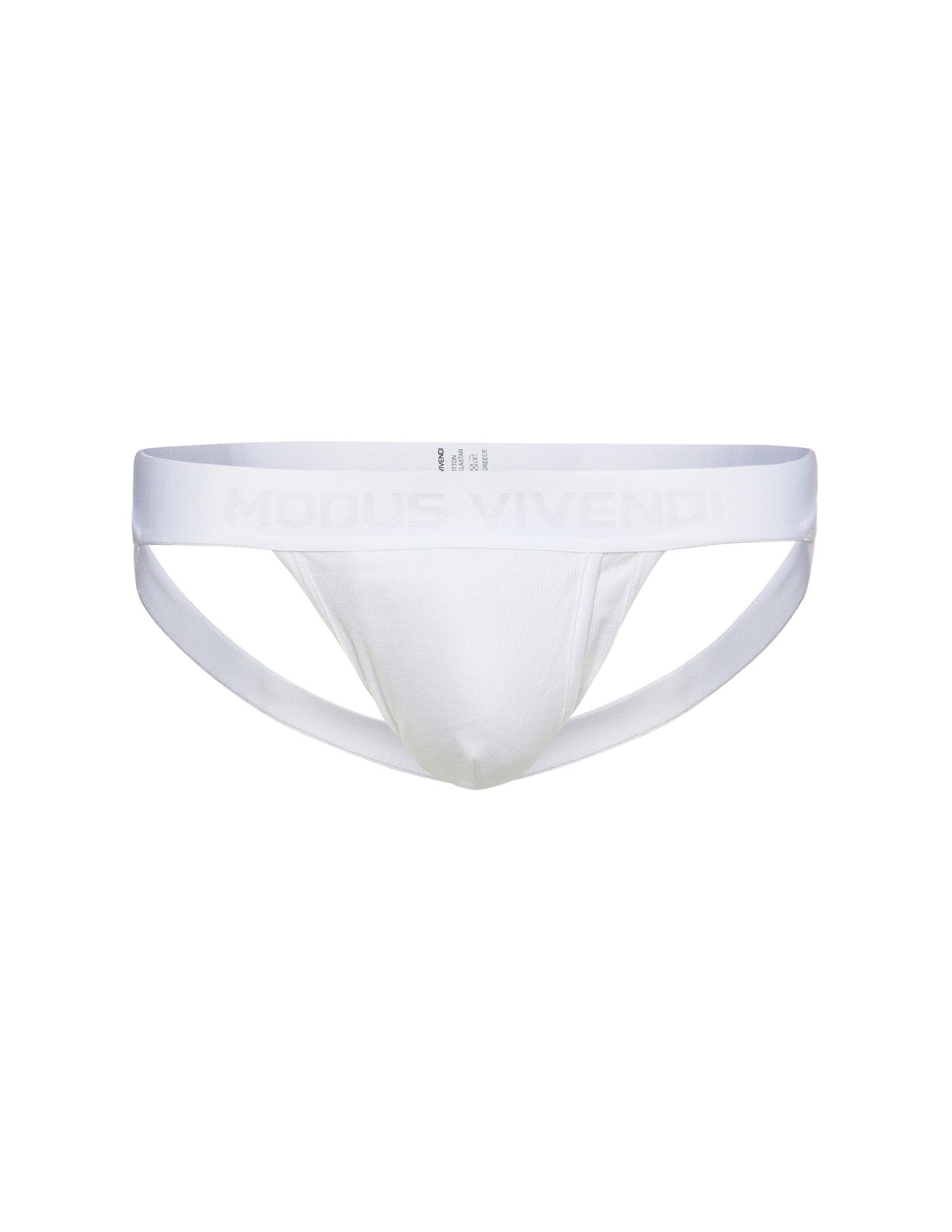 Organic Jockstrap Blanco MODUS VIVENDI