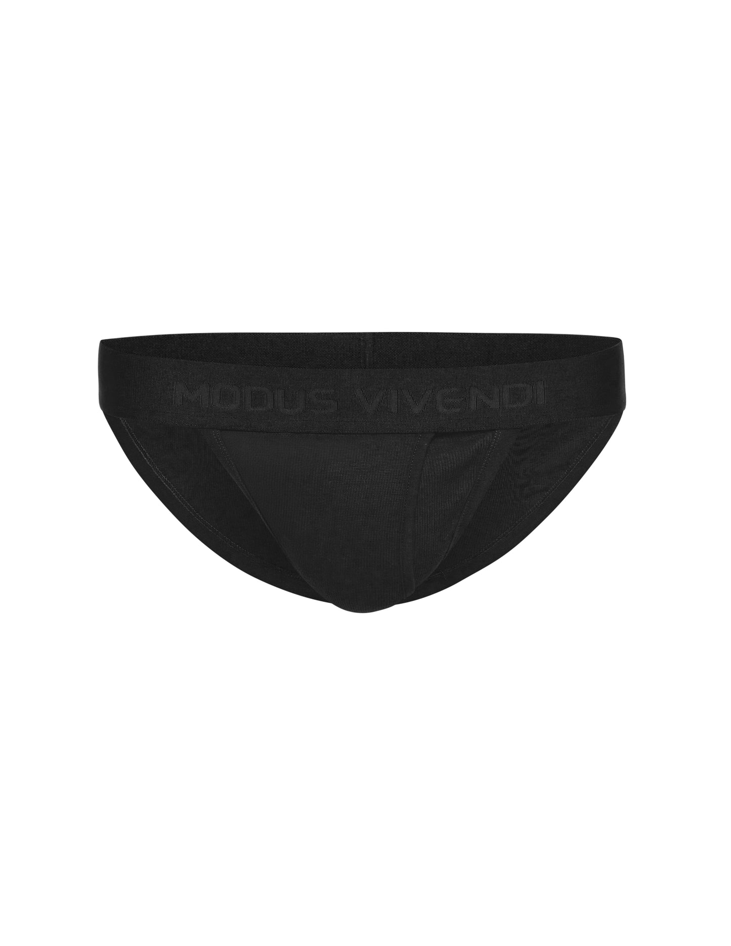 Organic Tanga Brief Negro MODUS VIVENDI