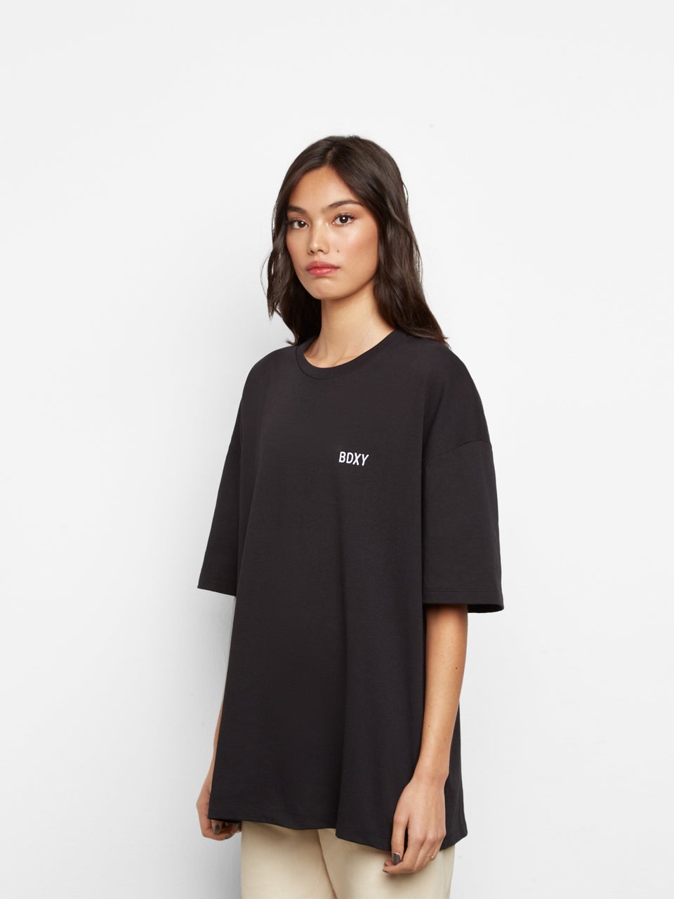 Playera The Block Oversized Negra BDXY