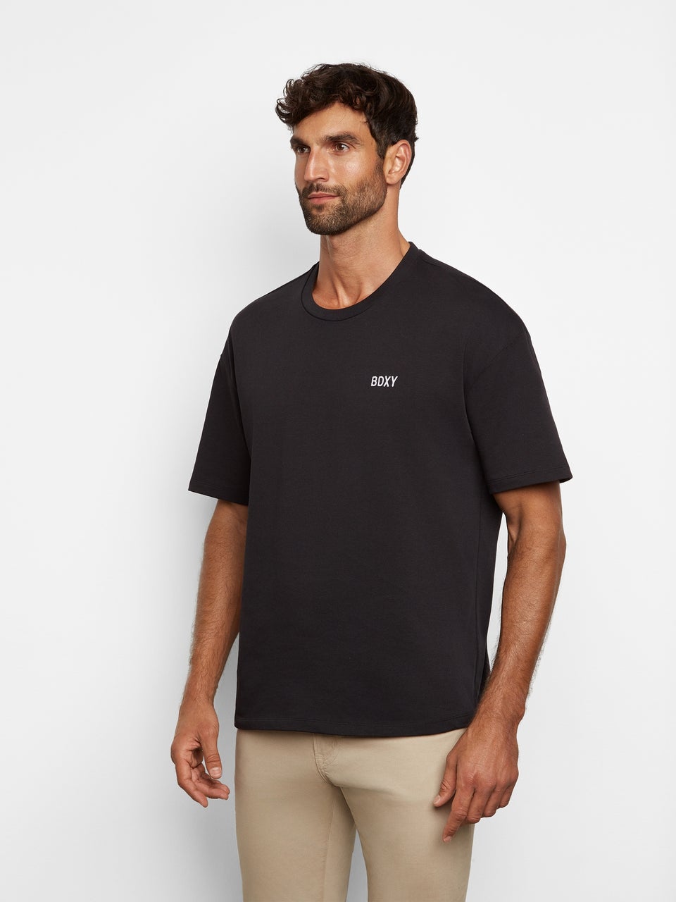 Playera The Block Oversized Negra BDXY