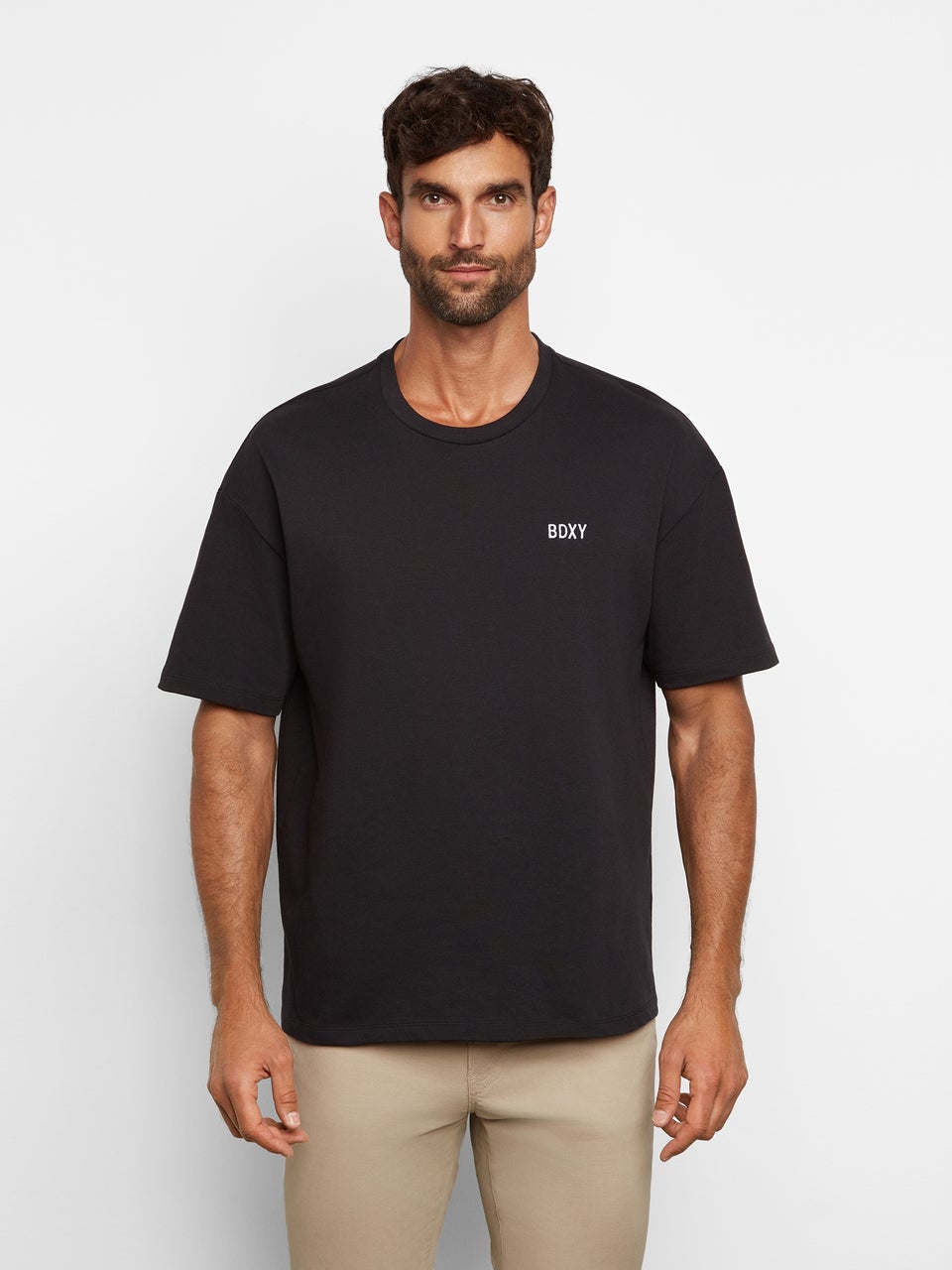 Playera The Block Oversized Negra BDXY