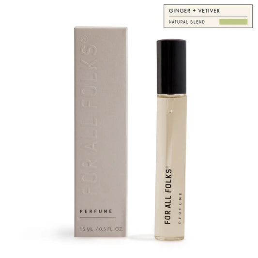 Perfume Gengibre + Vetiver 15 ml FOR ALL FOLKS