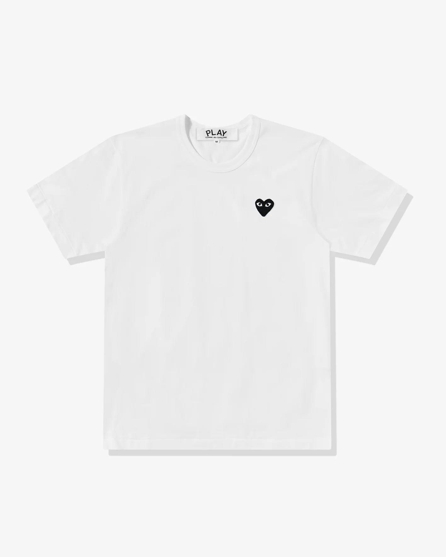 Playera Blanca Corazón Negro COMME DES GARÇONS PLAY