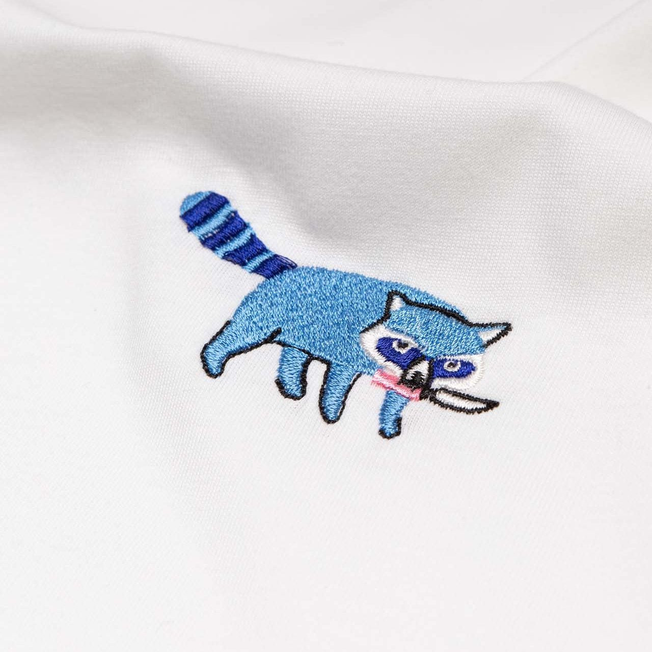 Playera Racoon Off White