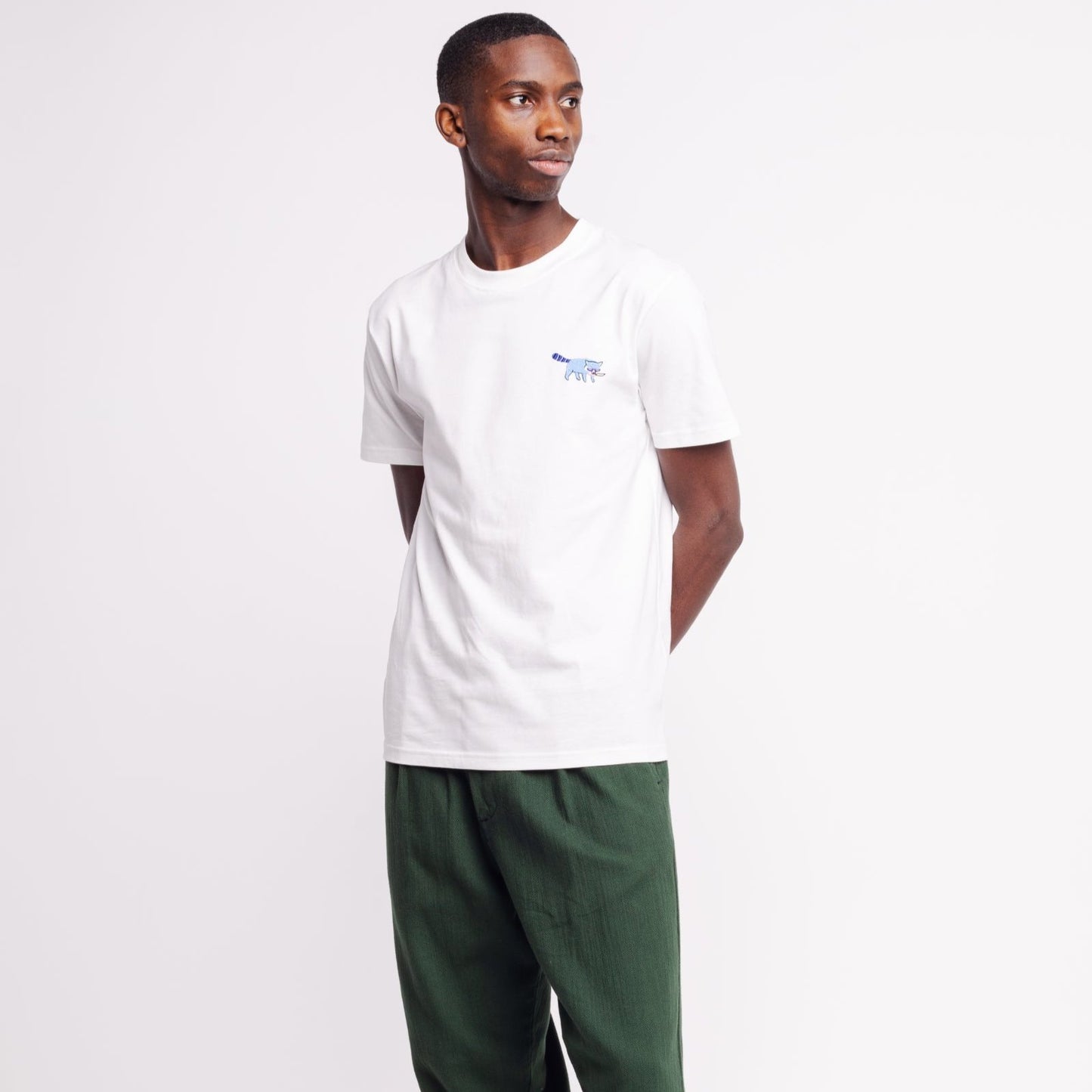 Playera Racoon Off White