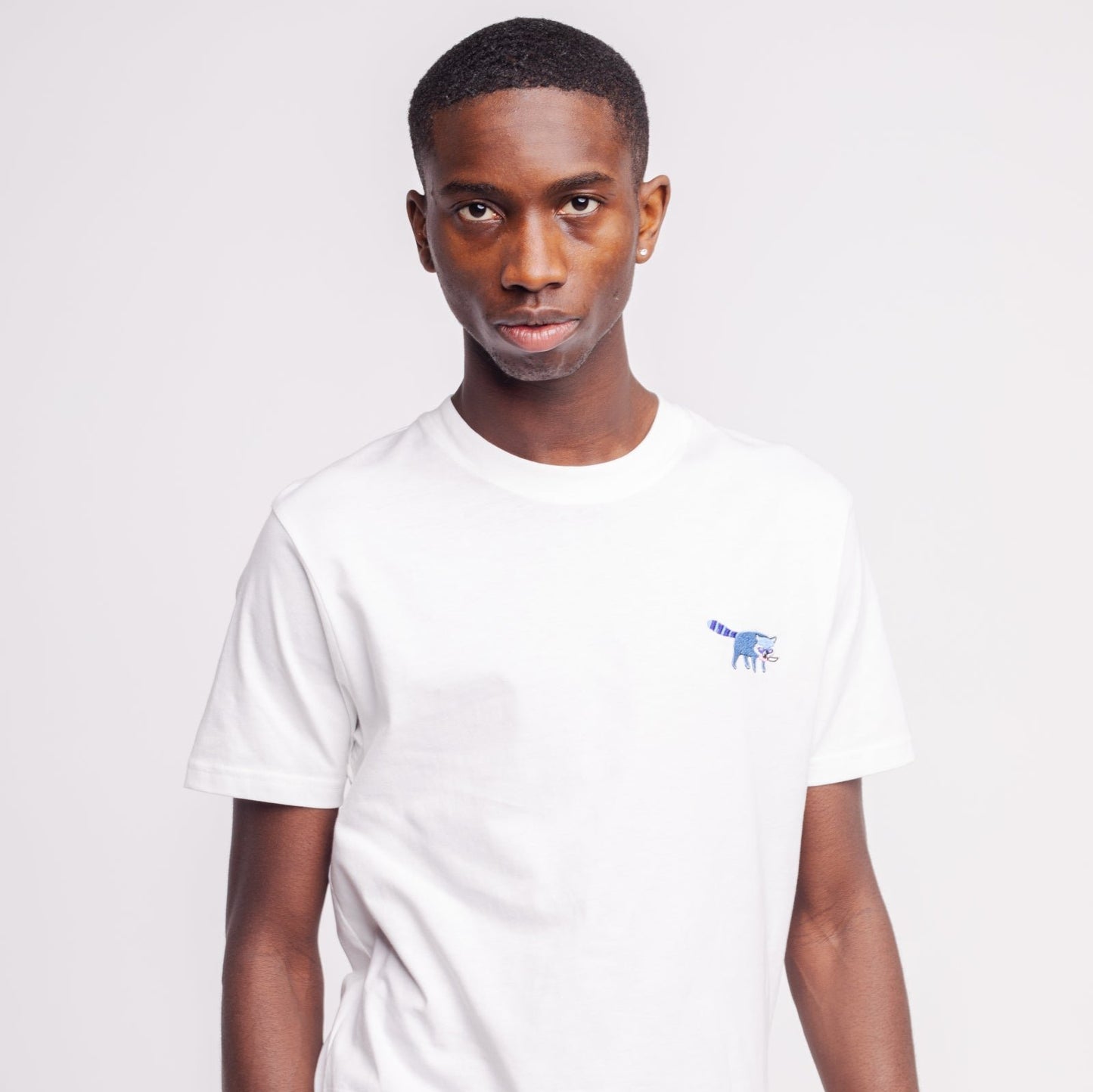 Playera Racoon Off White